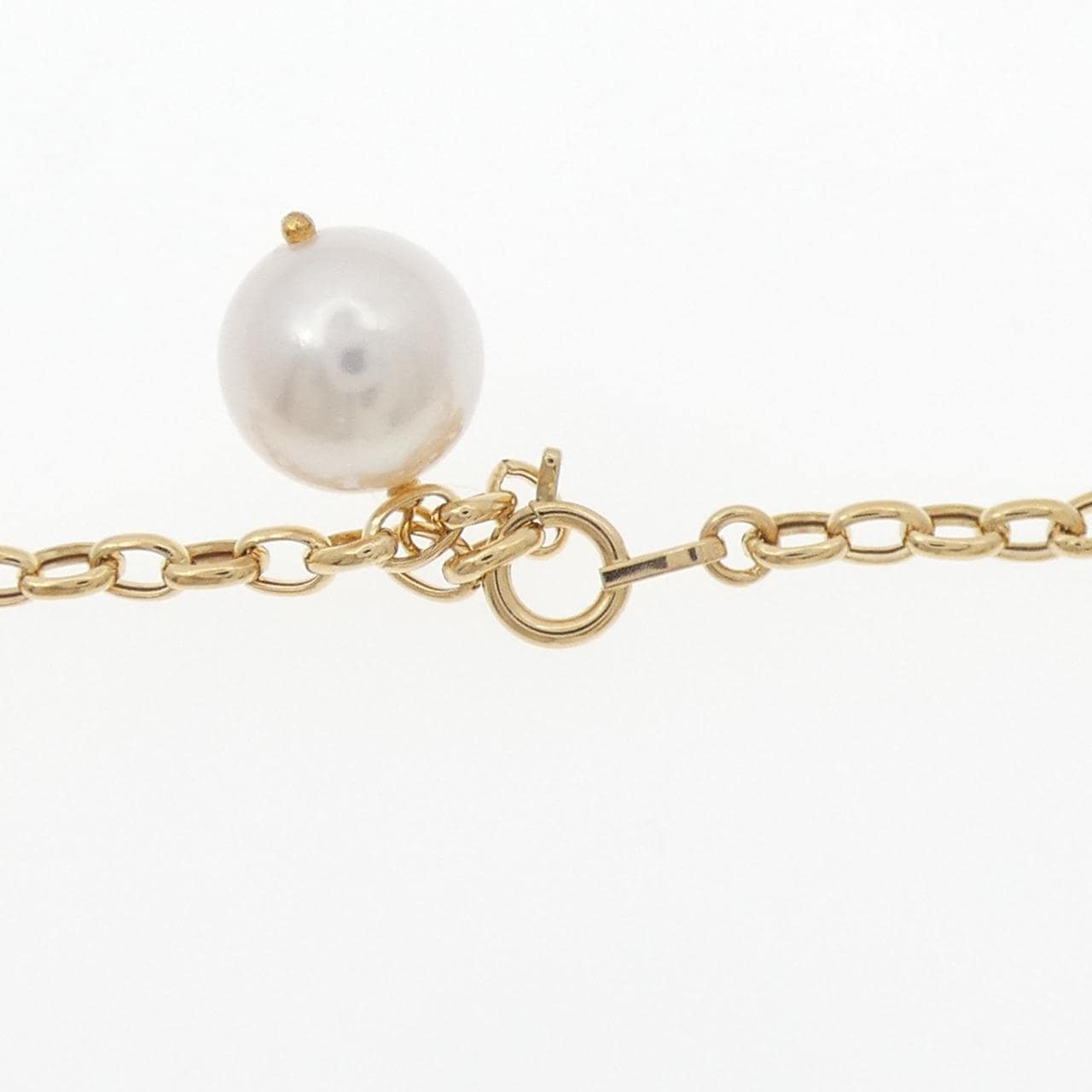 K18YG Akoya pearl bracelet