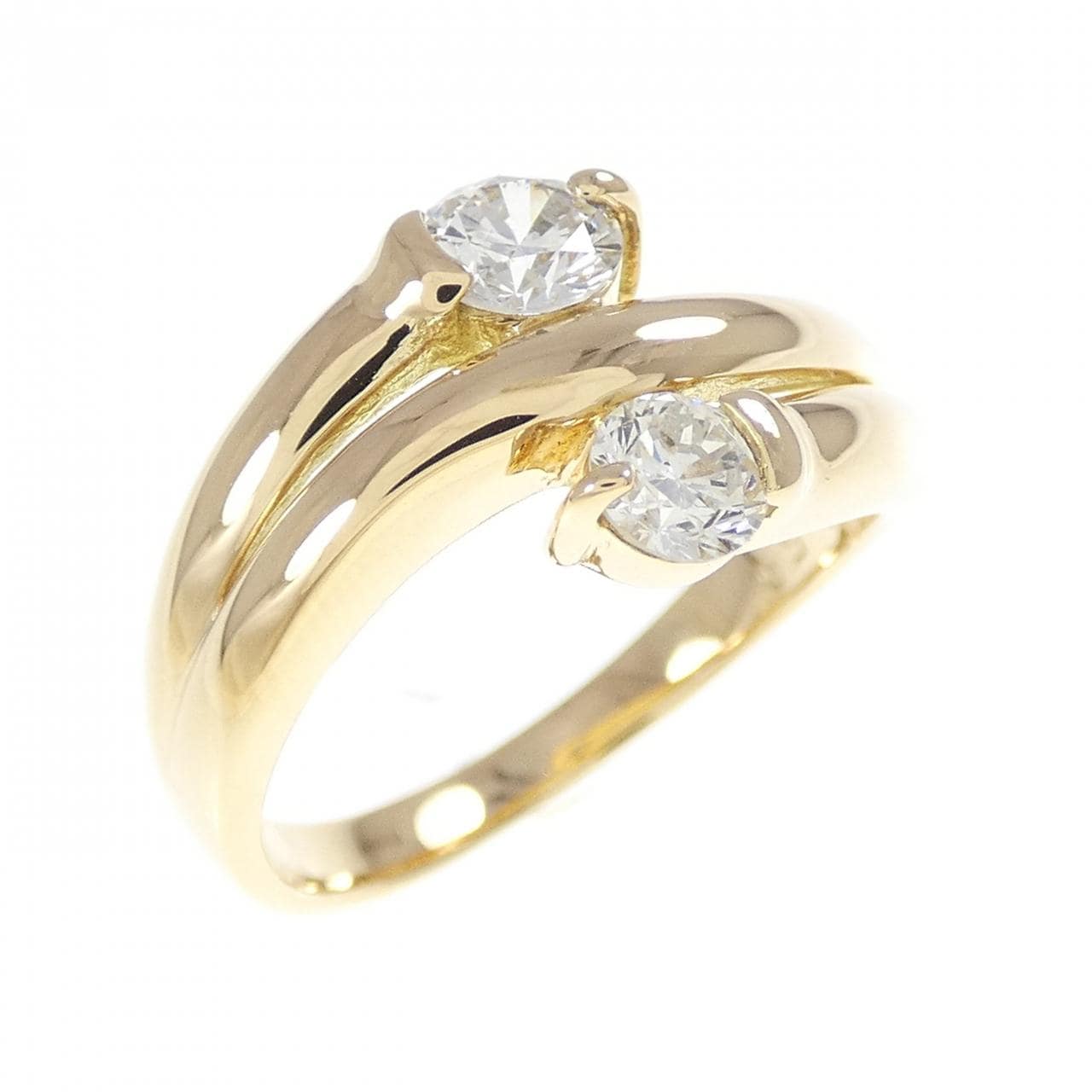 K18YG ダイヤモンド リング 0.50CT