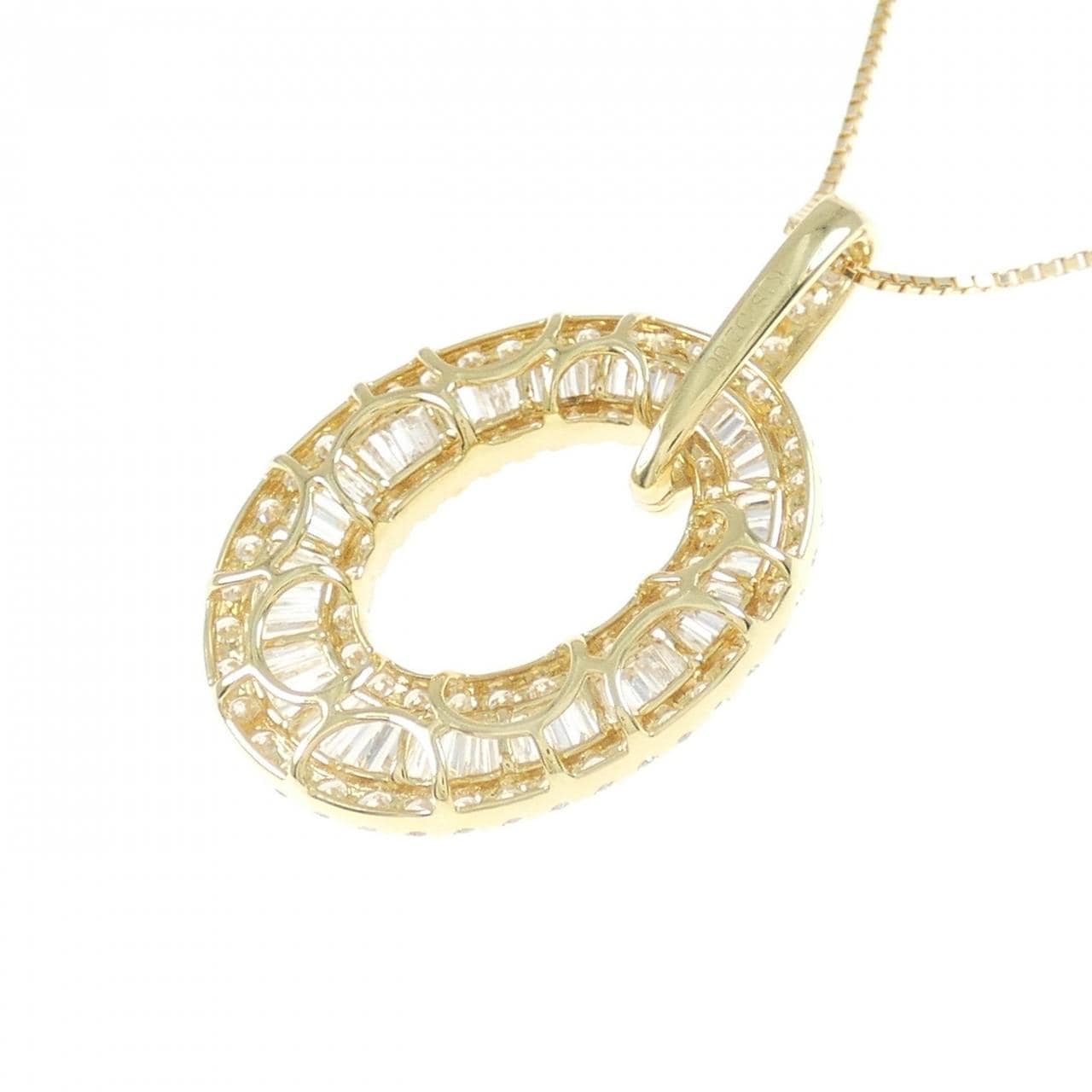 【新品】K18YG ダイヤモンド ネックレス 2.00CT
