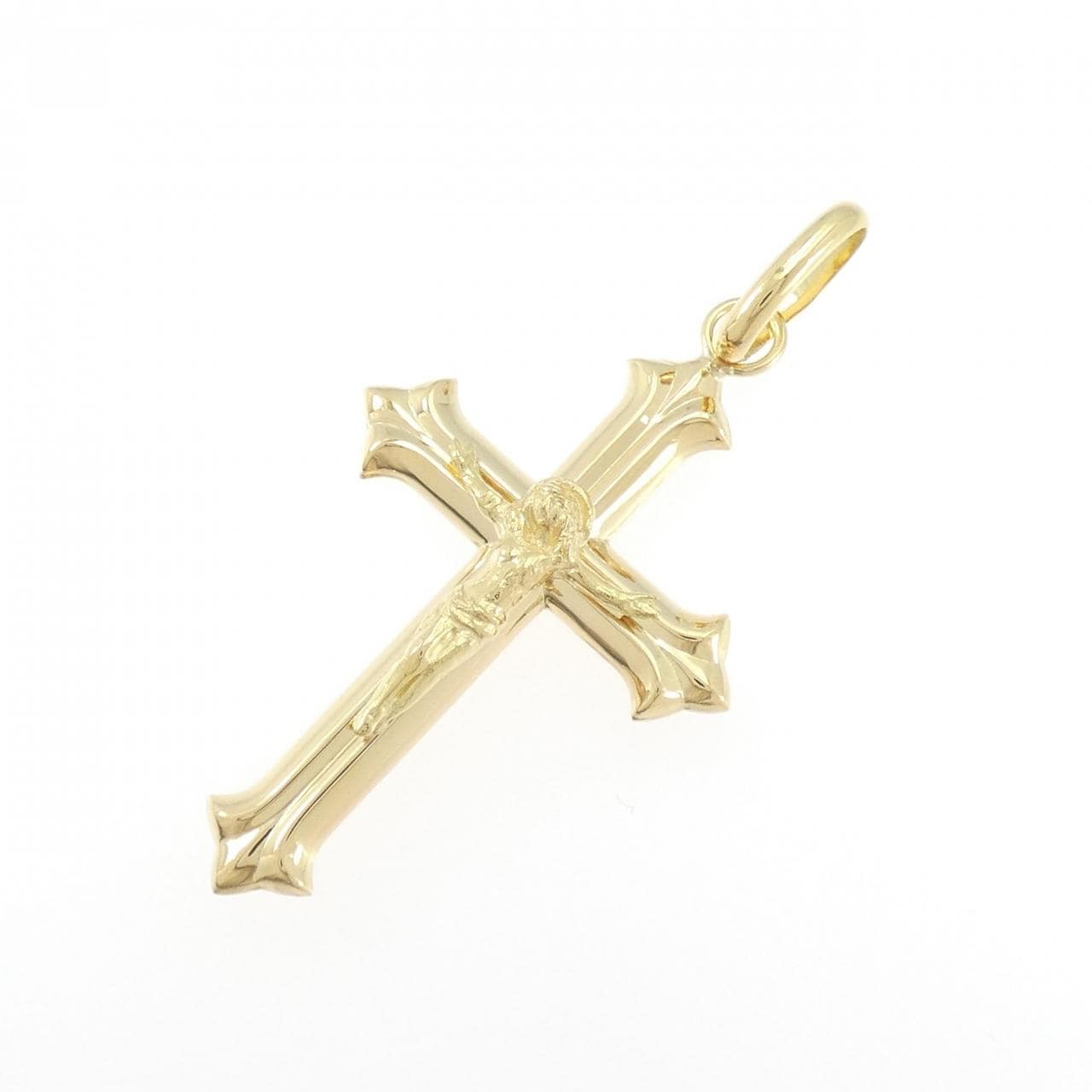 【新品】K18YG クロス ペンダント