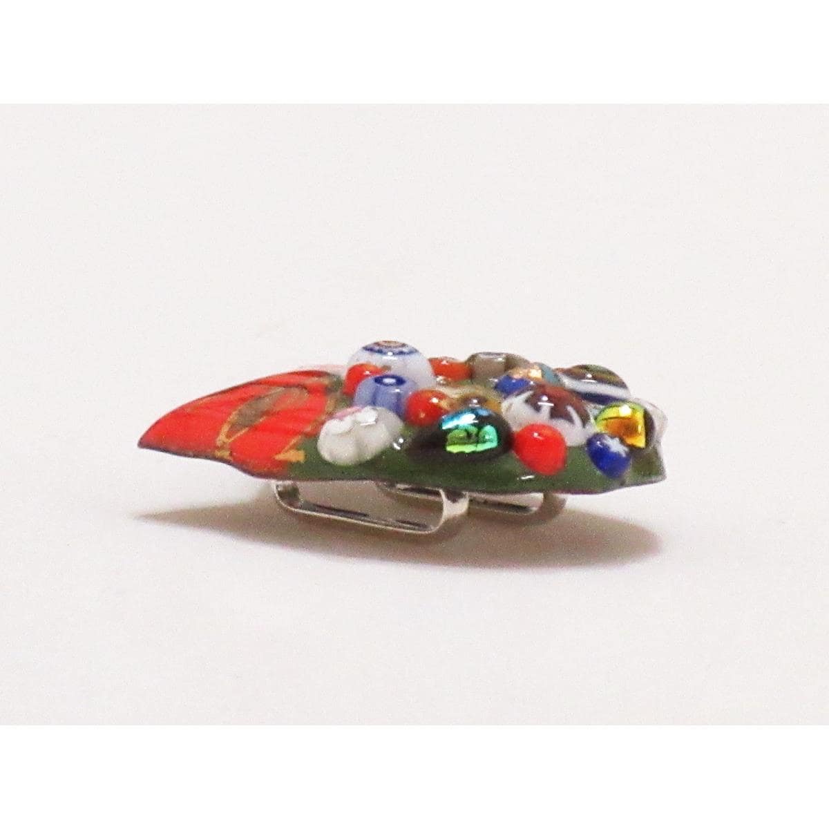 【新品】帯留　クリスマス