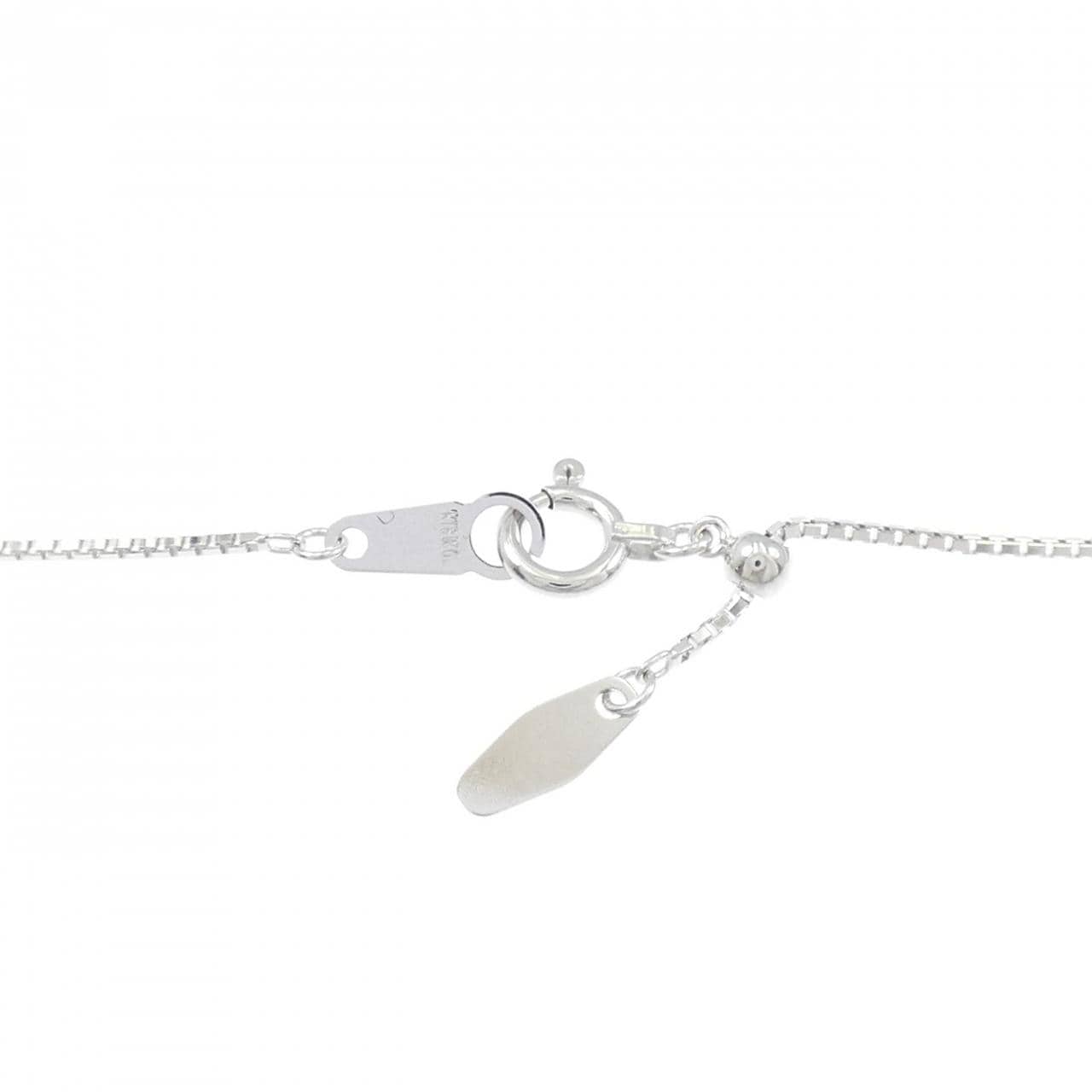 750WG/K18WG サファイヤ ネックレス 1.10CT