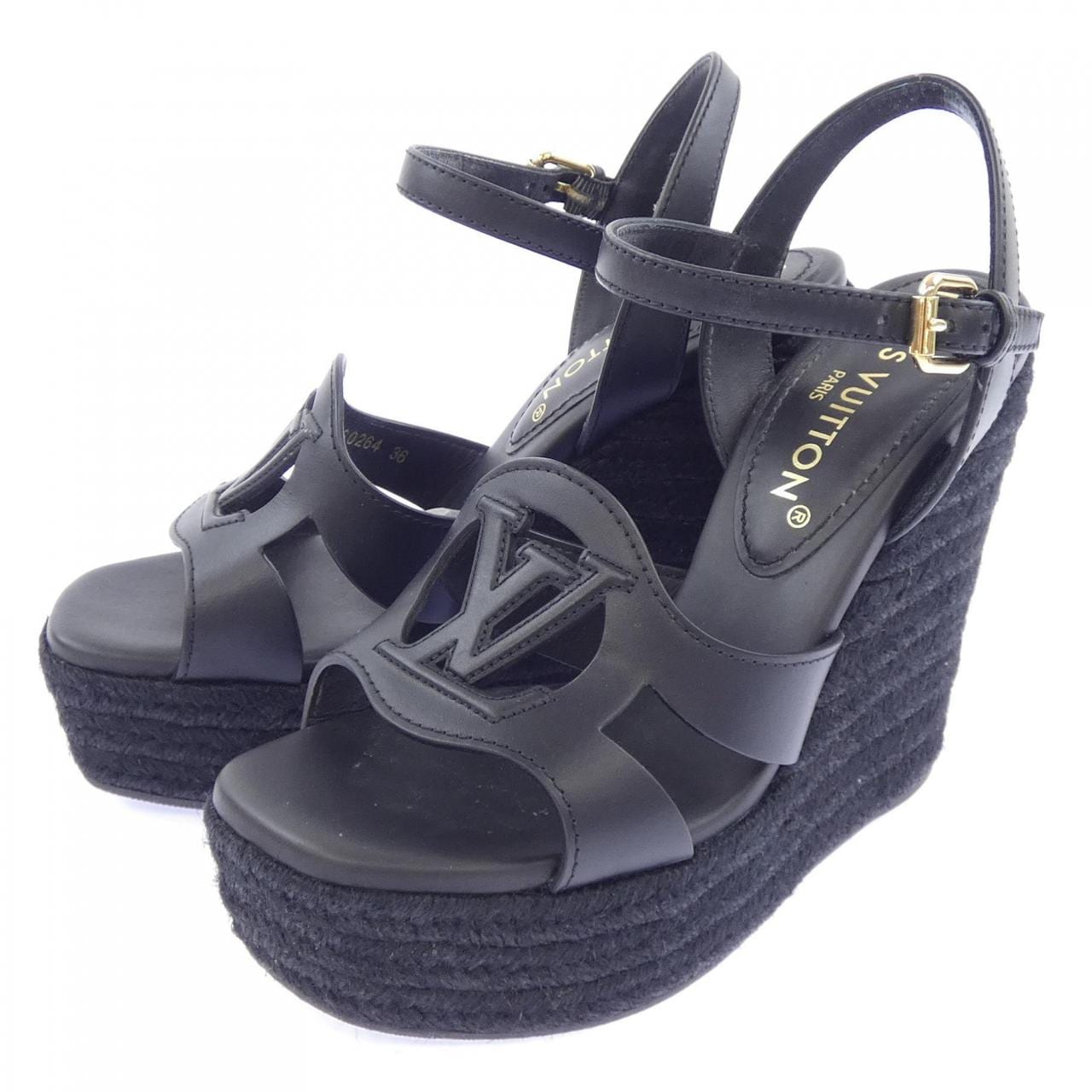 ルイヴィトン LOUIS VUITTON エスパドリーユ LVイソラライン サンダル