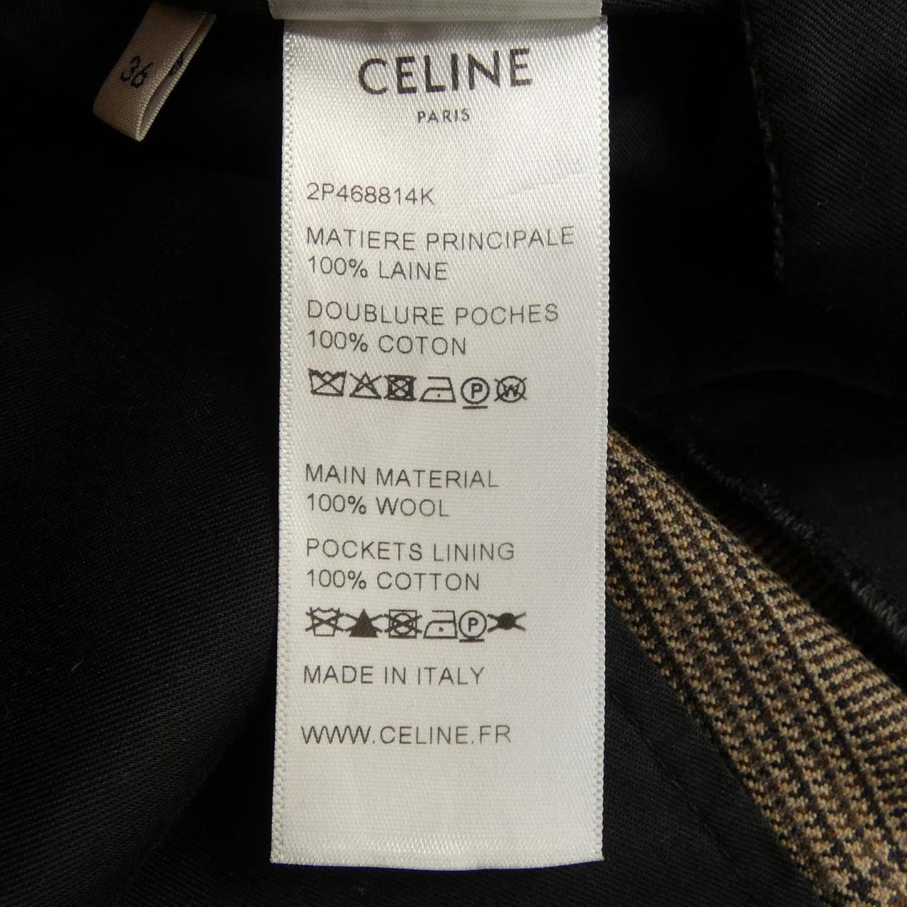 セリーヌ CELINE 2P468814K パンツ