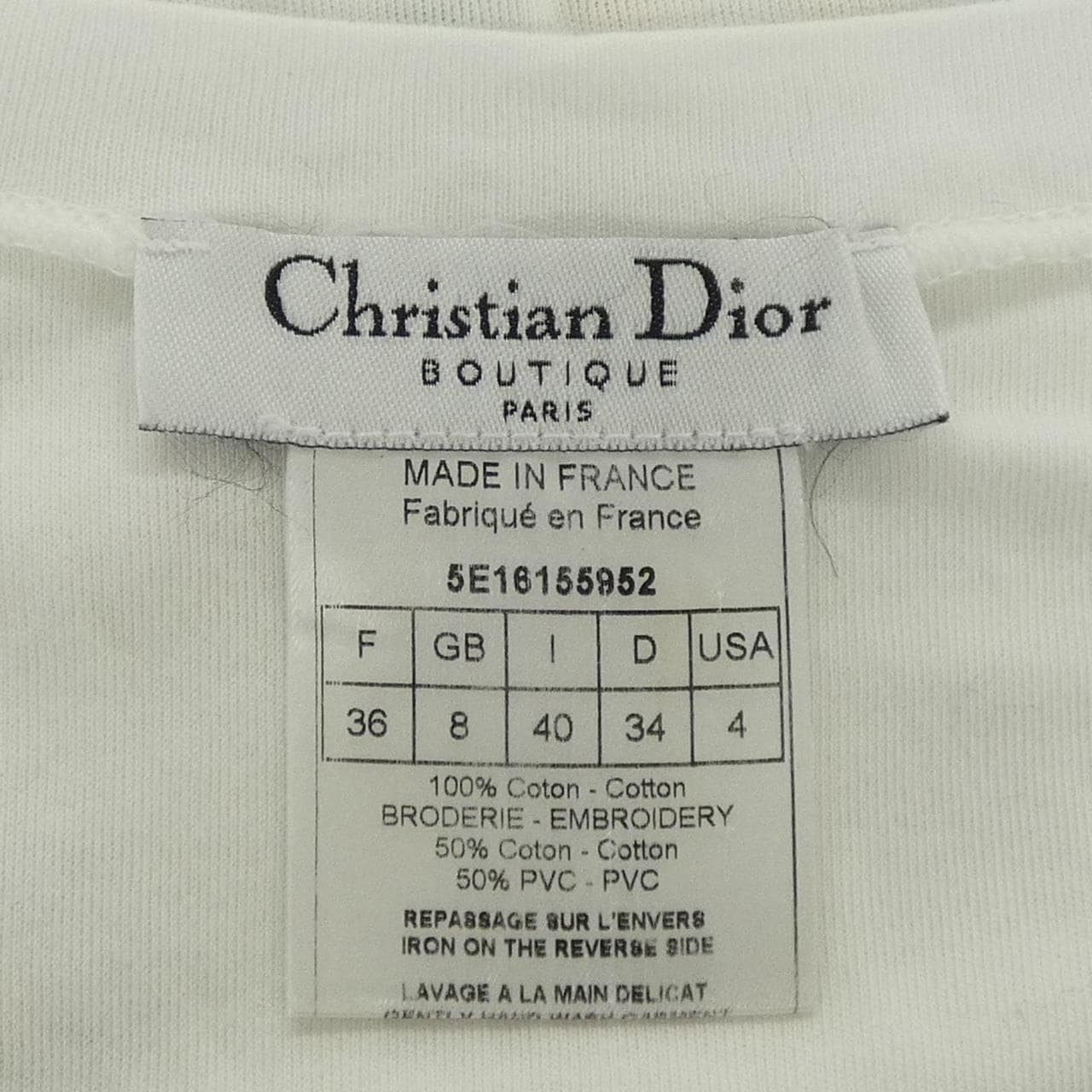 クリスチャンディオール CHRISTIAN DIOR 5E16155952 Tシャツ