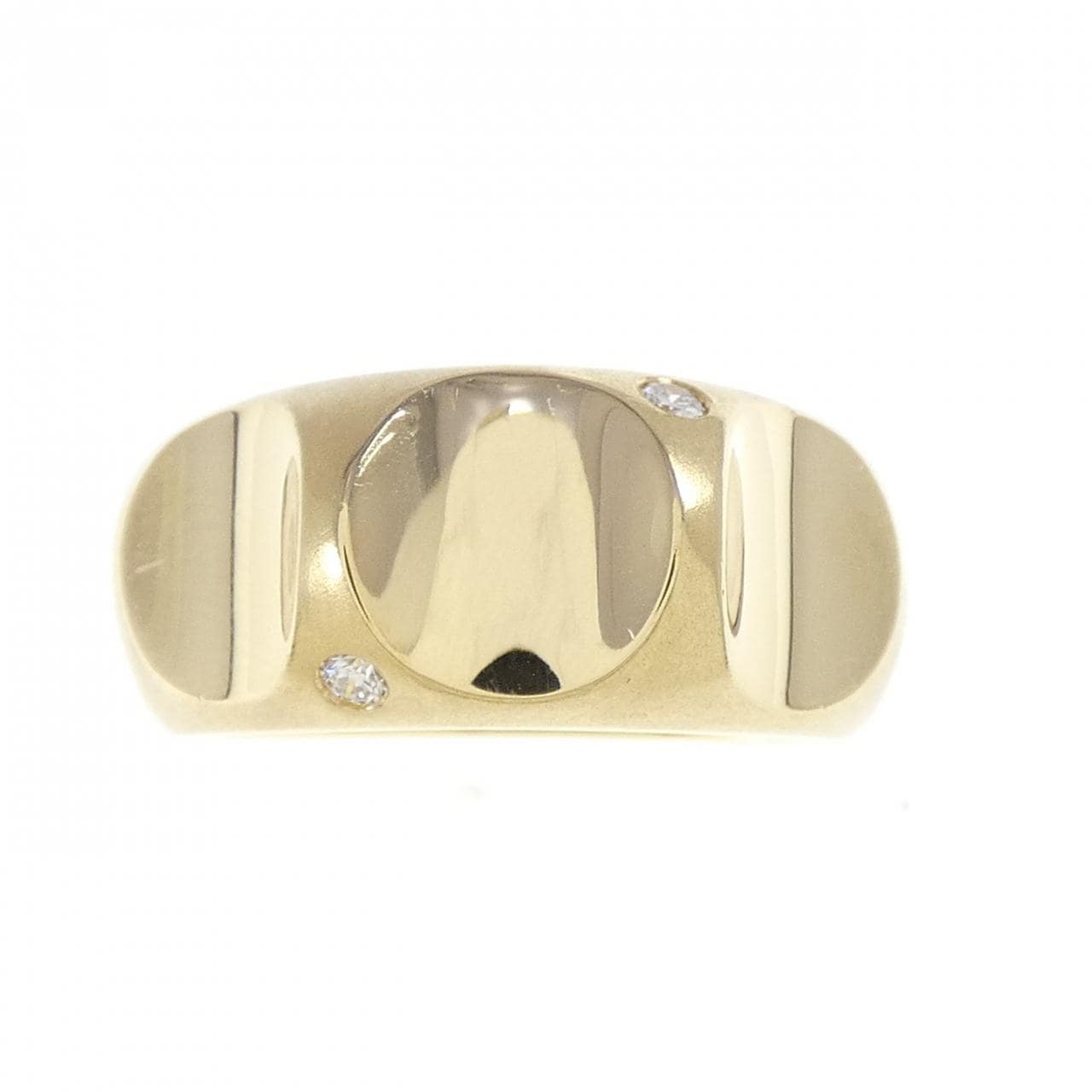 750YG ダイヤモンド リング 0.055CT
