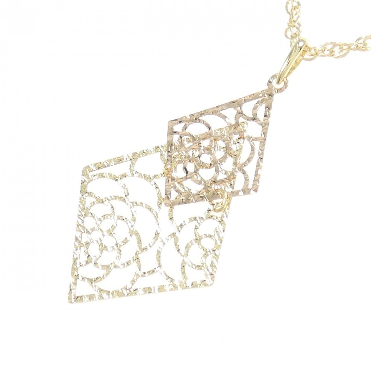 K18YG necklace
