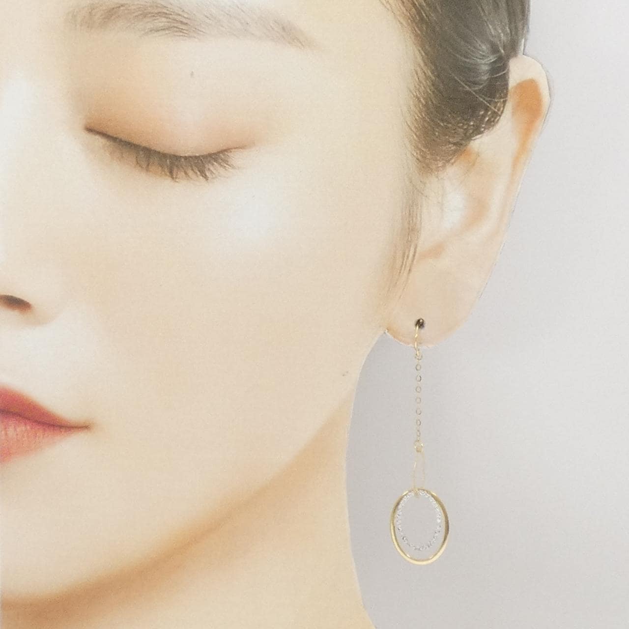 K18YG/K18WG ピアス