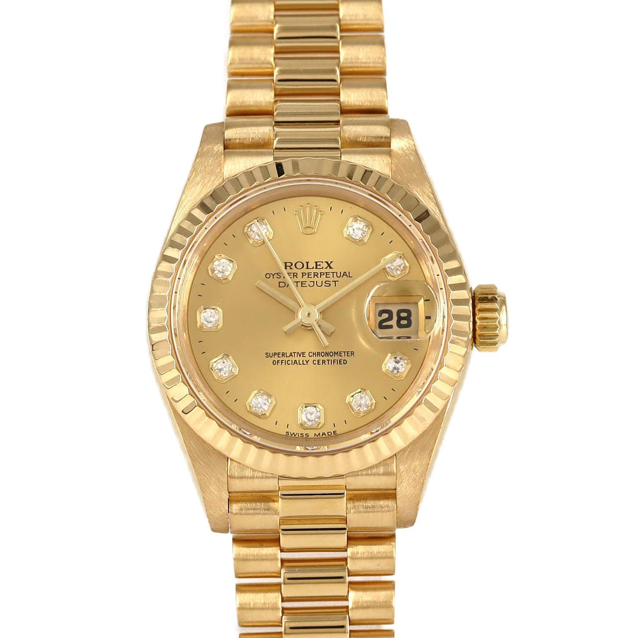 ロレックス デイトジャスト 69178G YG 自動巻 W番