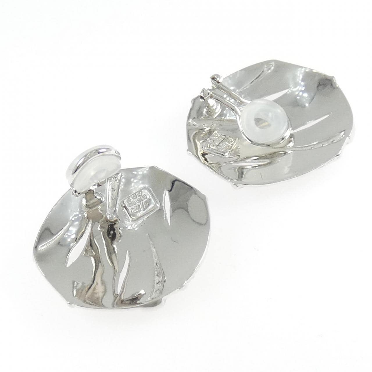 タムラシュンイチ ダイヤモンド イヤリング 0.16CT