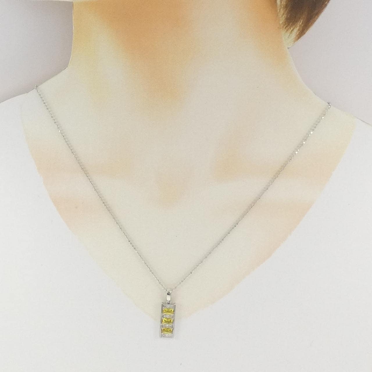 PT900/PT850 トルマリン ネックレス 0.78CT