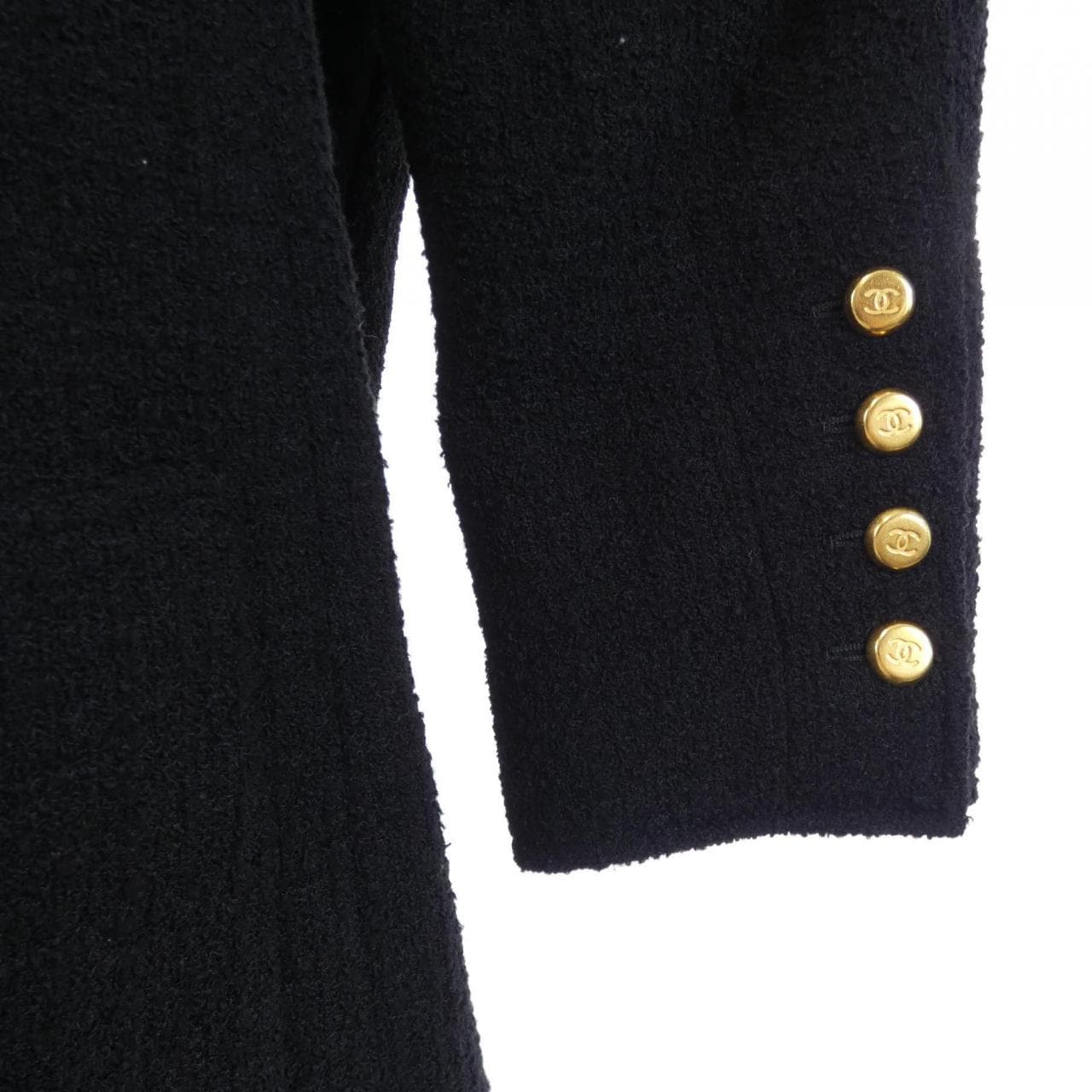 【ヴィンテージ】シャネル CHANEL P08262V04999 96A ノーカラージャケット