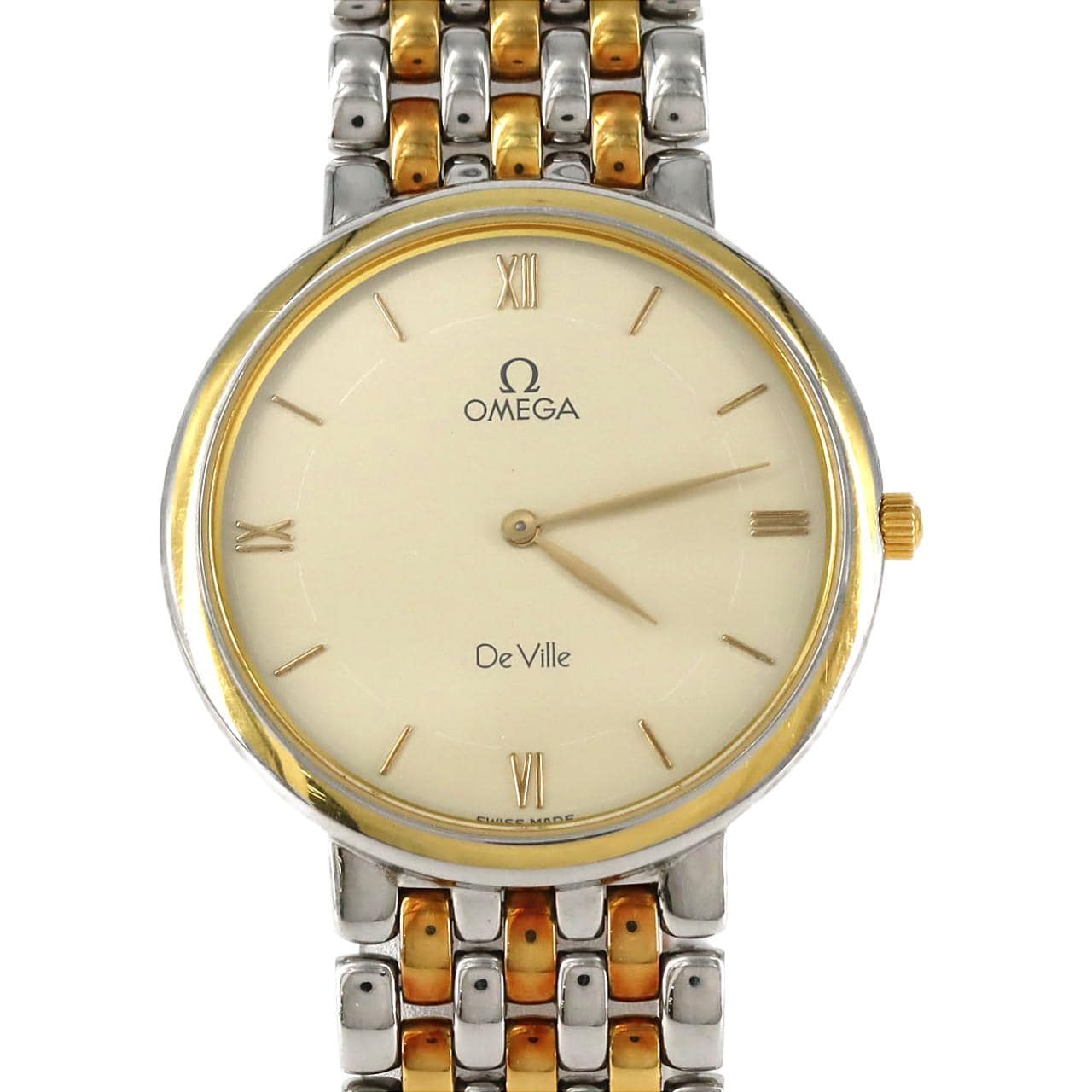 【ノーメンテナンス特価】オメガ デ･ビル コンビ 7200.22 SSxGP クォーツ