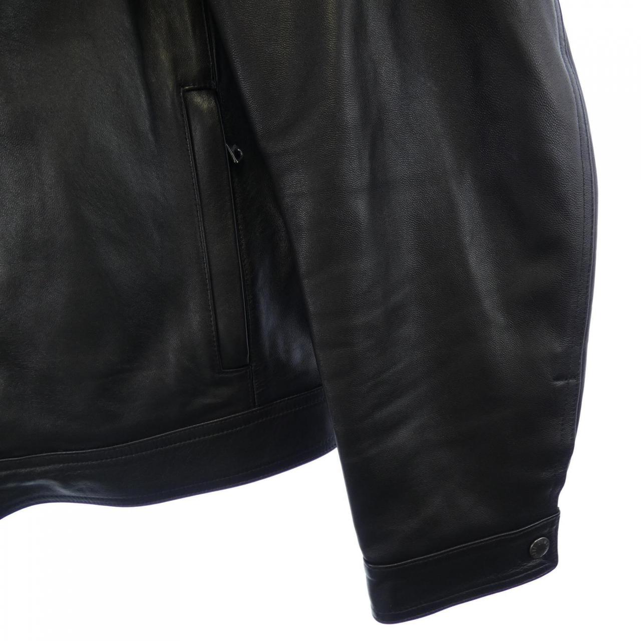 Enmety EMMETIgiappone-078皮革骑士夹克