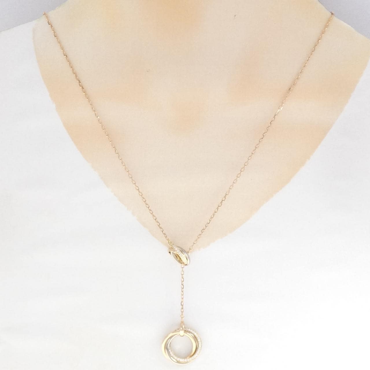 カルティエ トゥフォートリニティ ネックレス