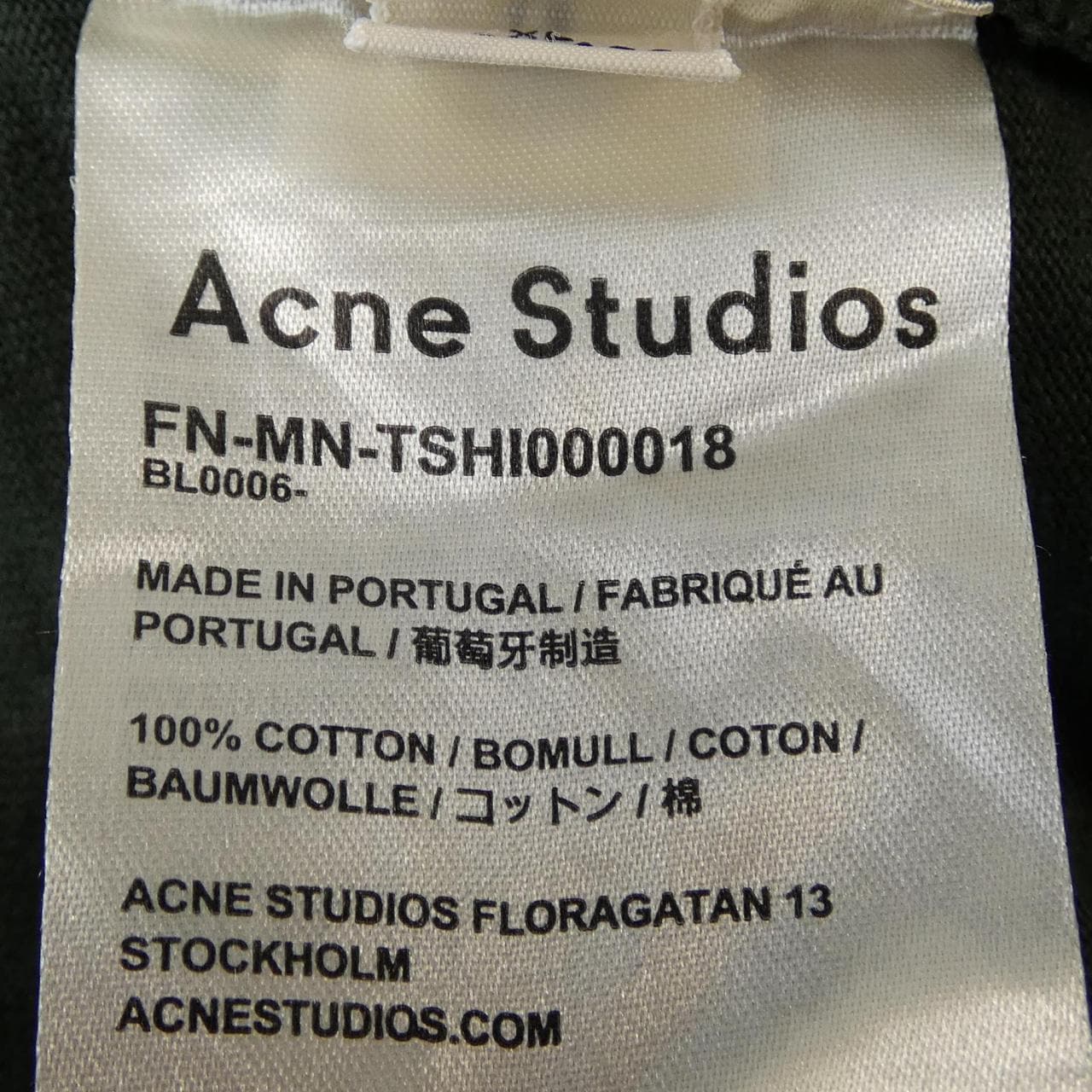 アクネストゥディオズ ACNE STUDIOS FN-MN-TSHI000018 Tシャツ