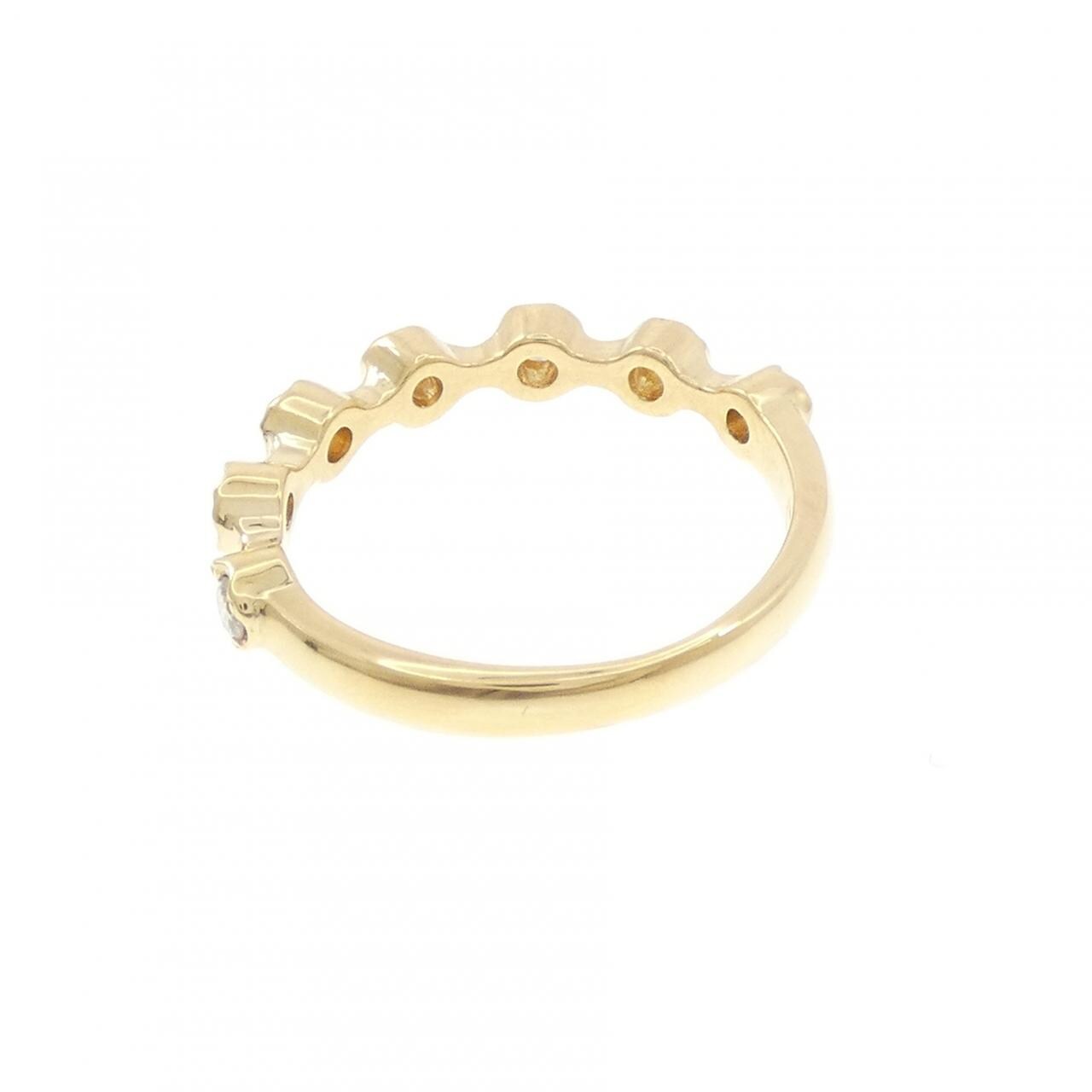 K18YG ダイヤモンド リング 0.21CT