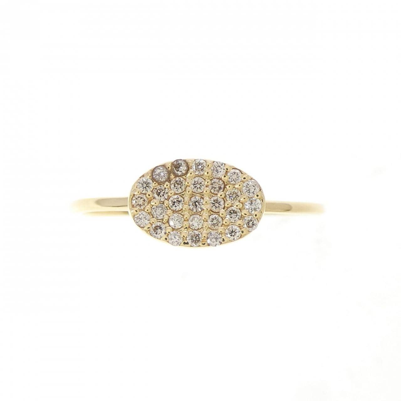 K18YG ダイヤモンド リング 0.14CT