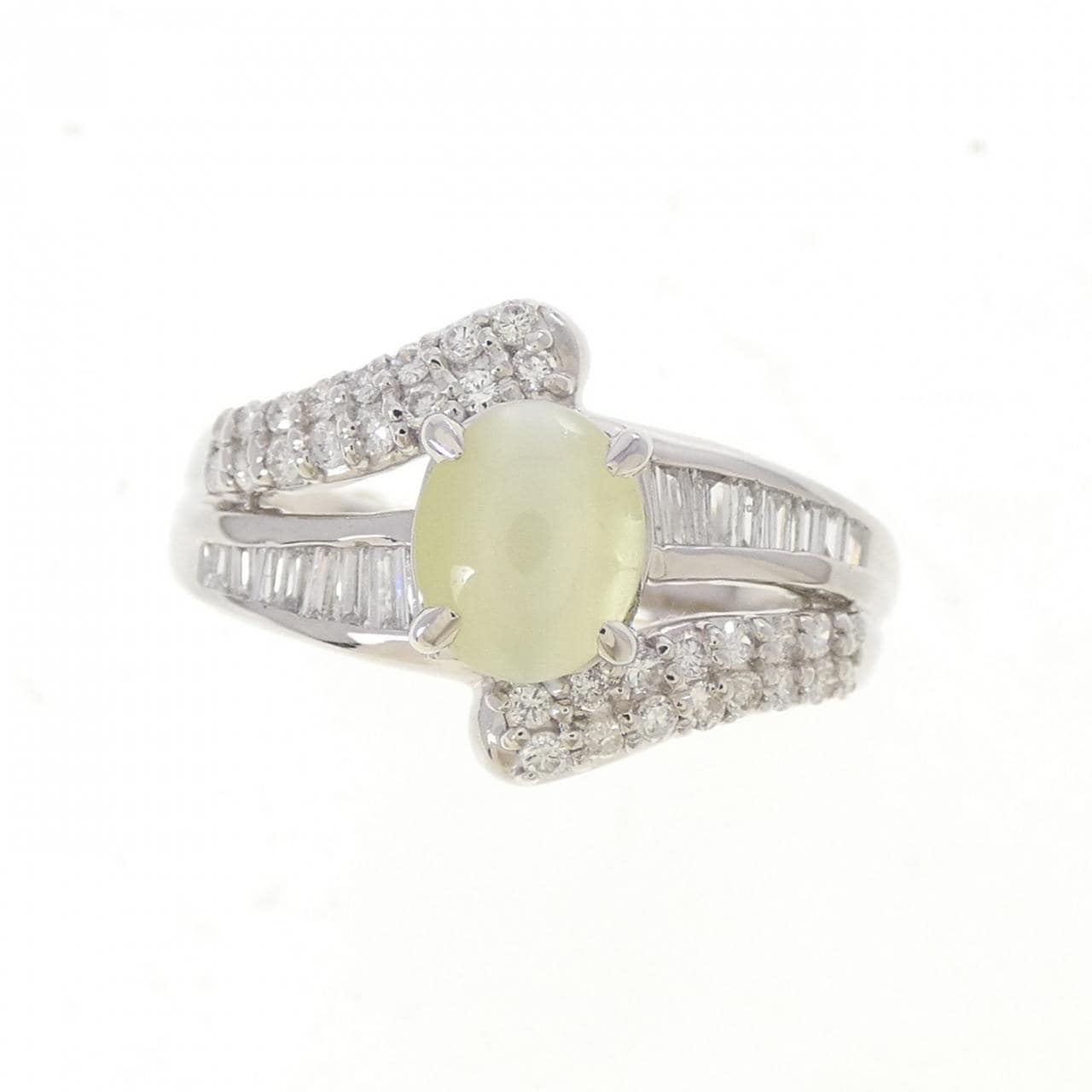 PT900 クリソベリルキャッツアイ リング 1.40CT