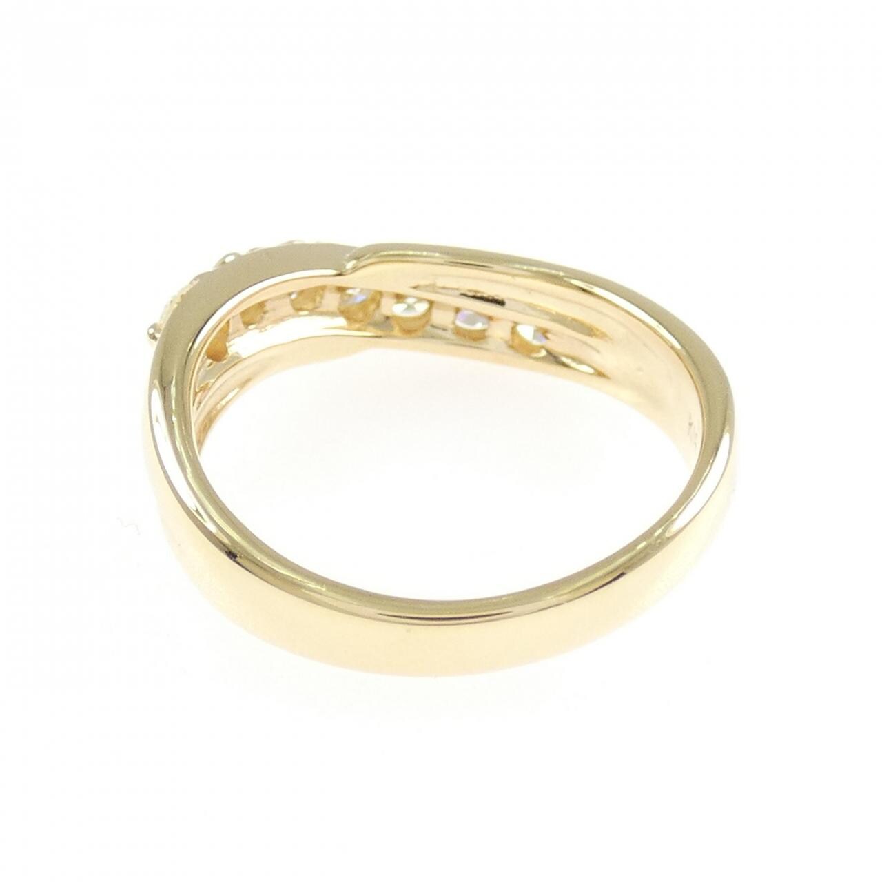 K18YG ダイヤモンド リング 0.43CT
