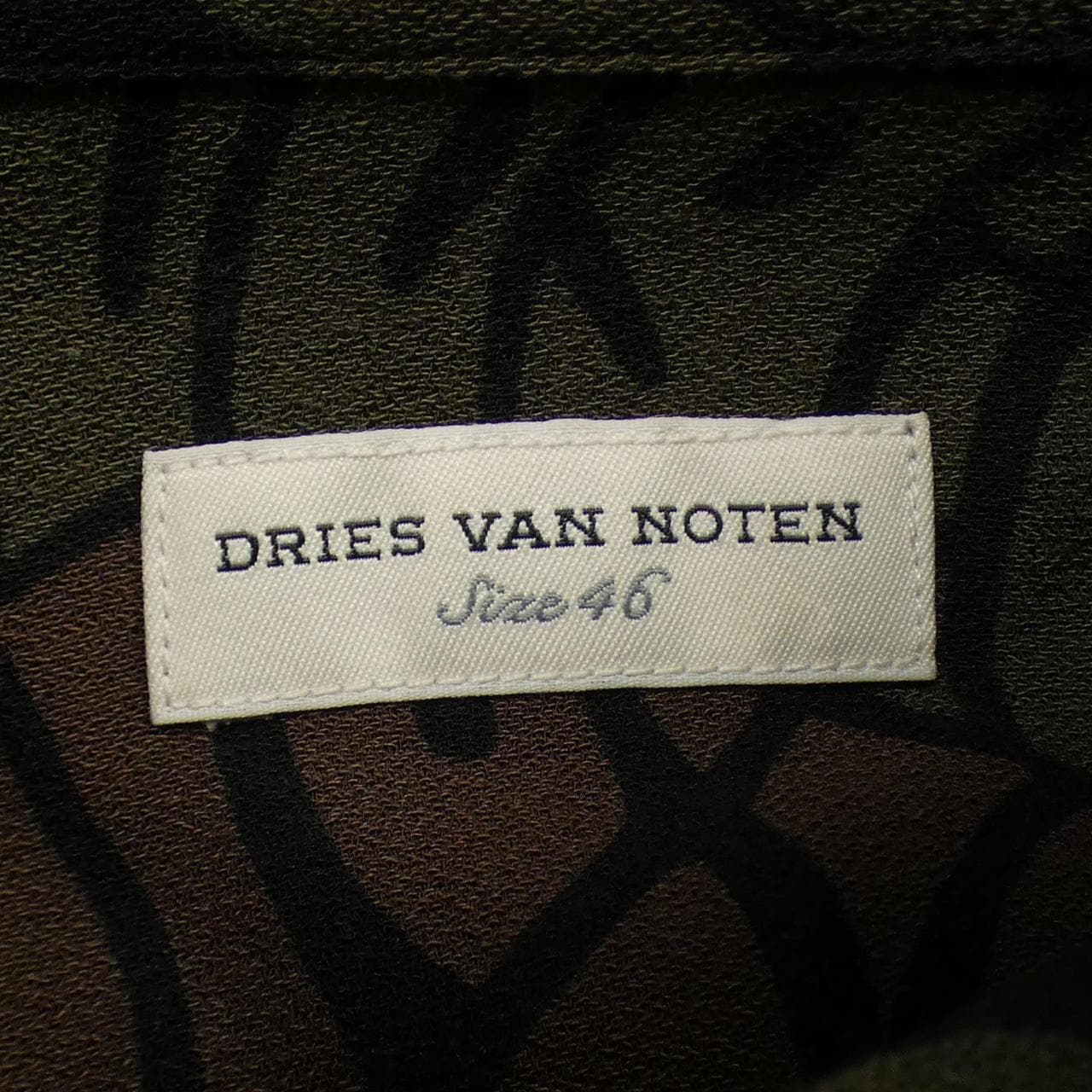 ドリスヴァンノッテン DRIES VAN NOTEN シャツ