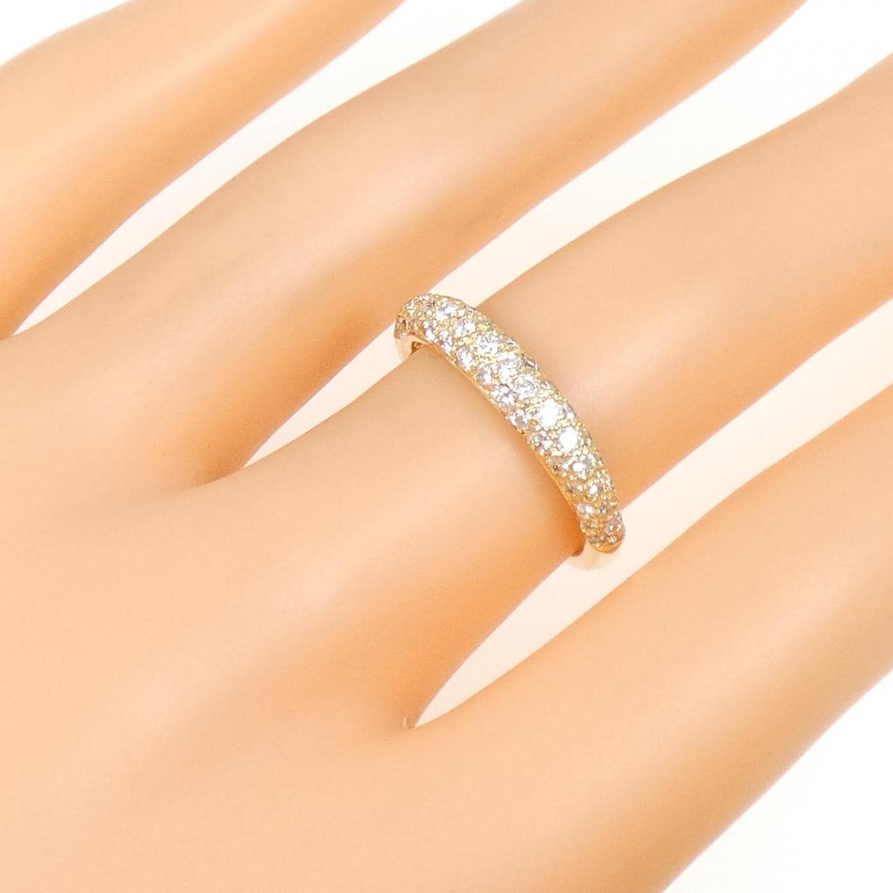 K18YG ダイヤモンド リング 0.50CT