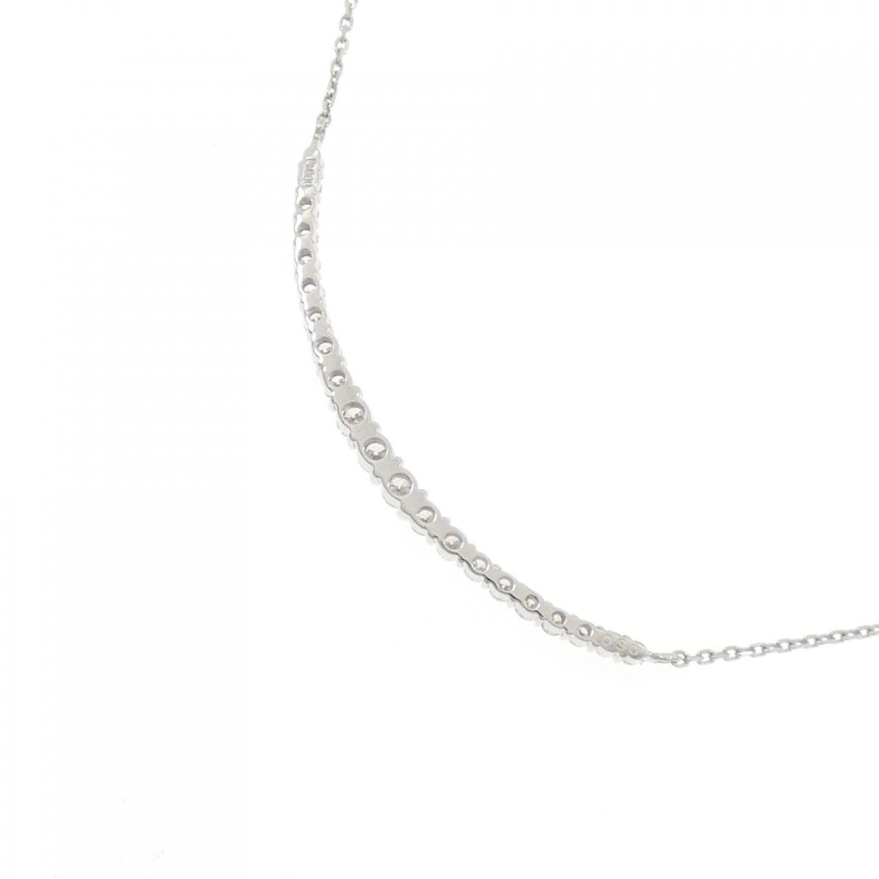 PT900/PT850 ダイヤモンド ネックレス 0.30CT