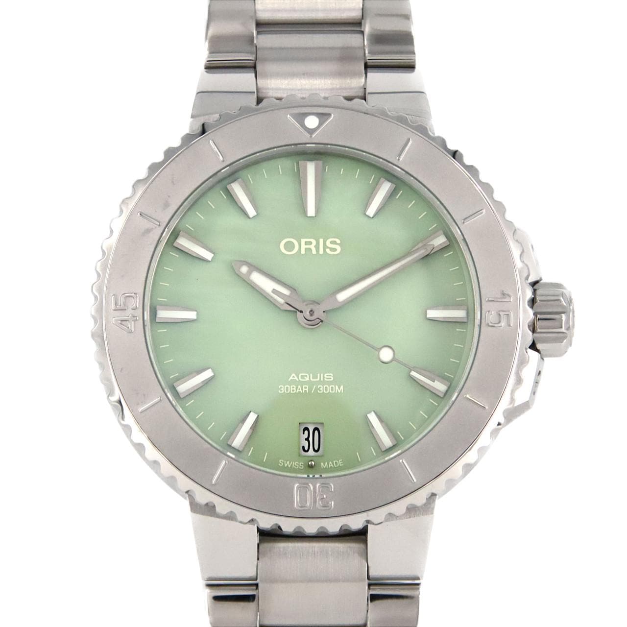 [新品] Oris Aquis Date 01 733 7770 4157-07 SS自動上弦