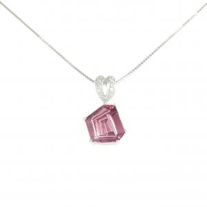 K18WG トルマリン ネックレス 3.07CT
