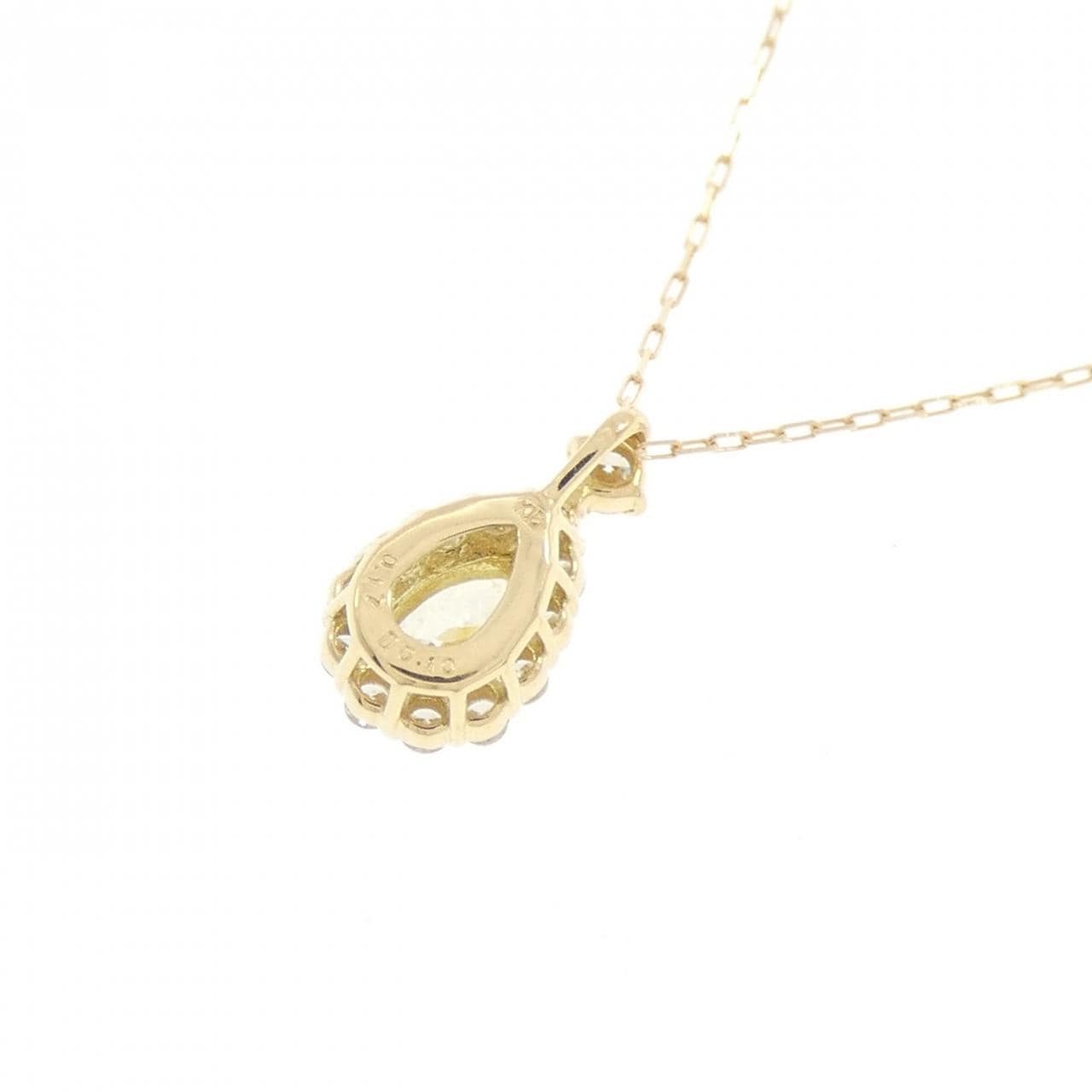 【新品】K18YG ダイヤモンド ネックレス 0.17CT