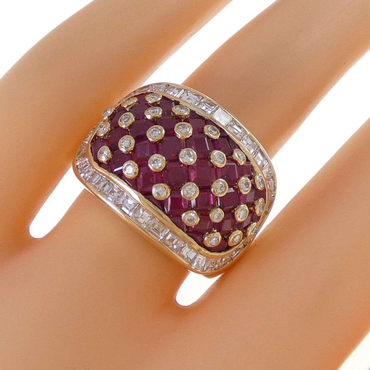 アドラー ルビー リング 5.03CT