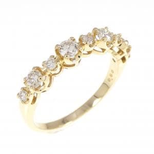K18YG ダイヤモンド リング 0.50CT