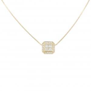 K18YG ダイヤモンド ネックレス 0.78CT