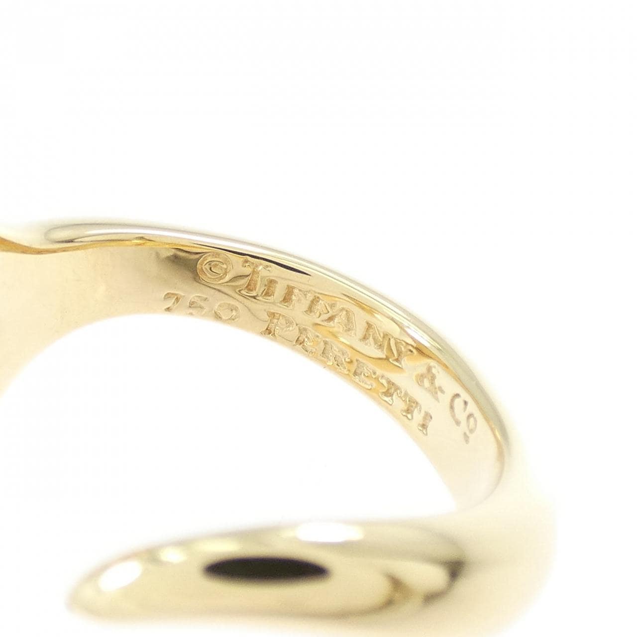 【ヴィンテージ】ティファニー オープンハート リング