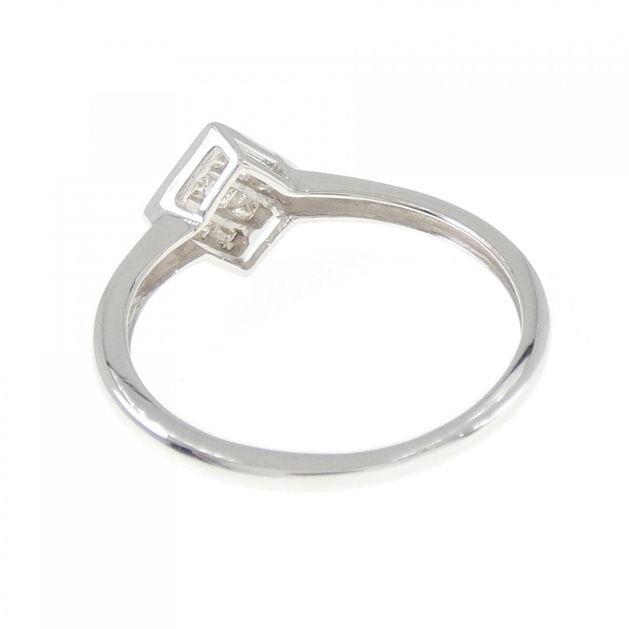 K18WG ダイヤモンド リング 0.20CT
