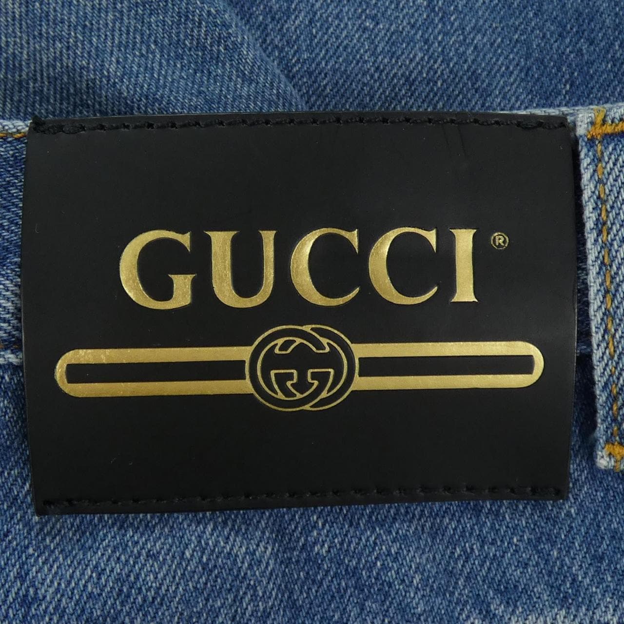 グッチ GUCCI ホースビット付80S 666841 XDBP5 ジーンズ