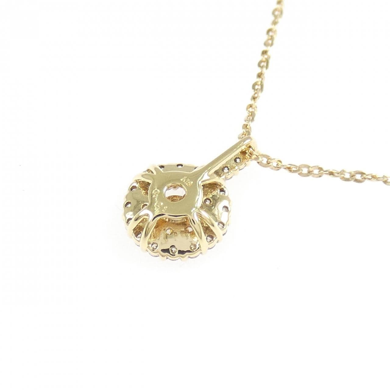 K18YG ダイヤモンド ネックレス 0.21CT