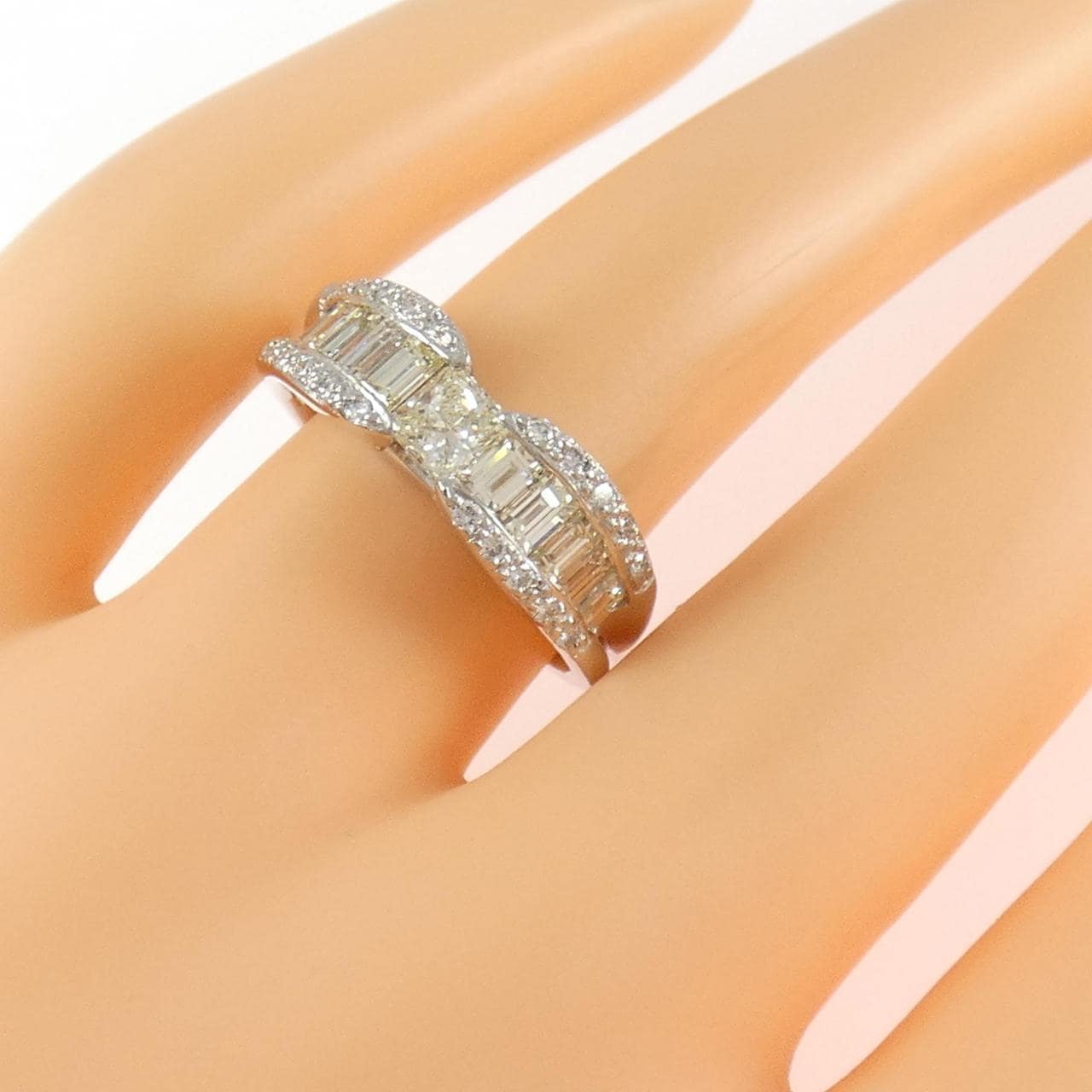 PT900 ダイヤモンド リング 1.20CT