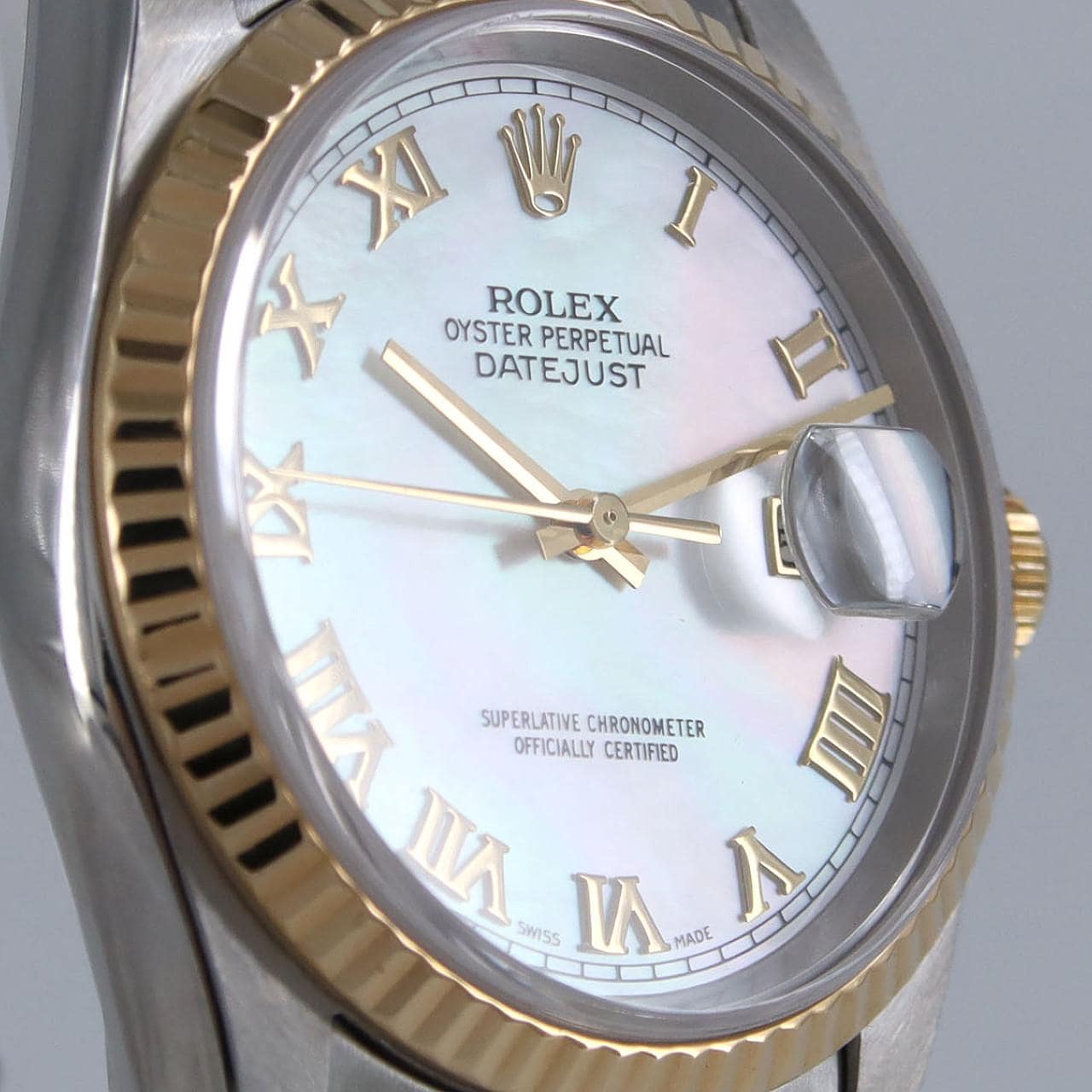 ROLEX Datejust 16233NR SSxYG自動上弦P 編號