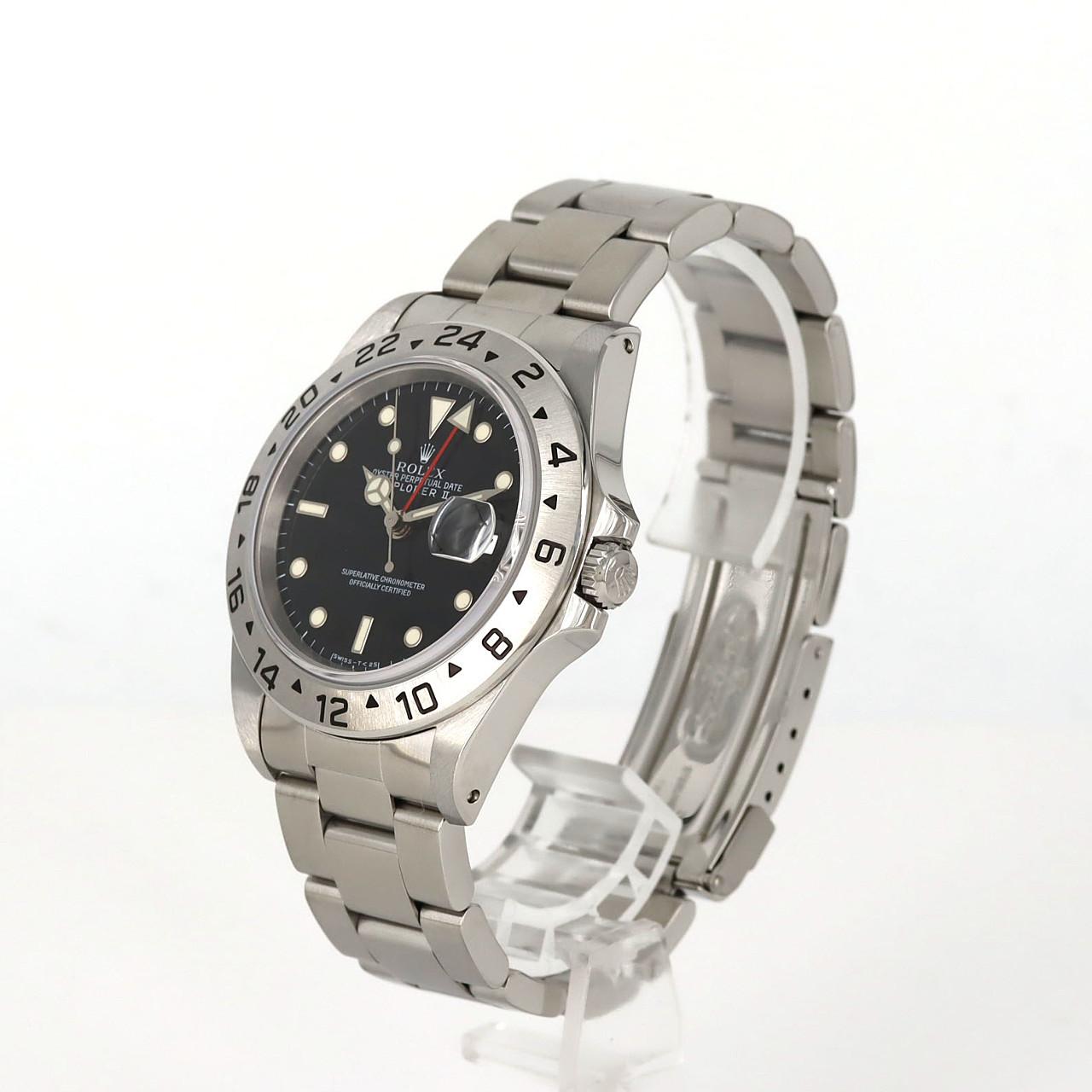 ロレックス エクスプローラーⅡ 16570 SS 自動巻 U番