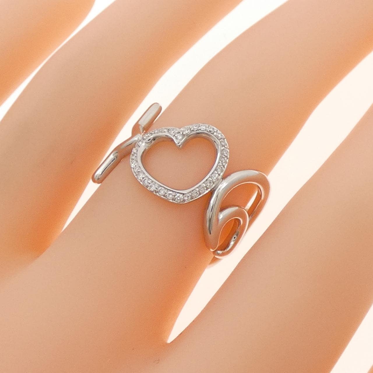 ポンテヴェキオ ダイヤモンド リング 0.12CT