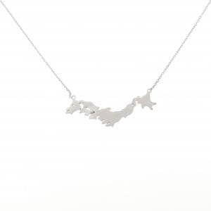K18WG ダイヤモンド ネックレス 0.02CT