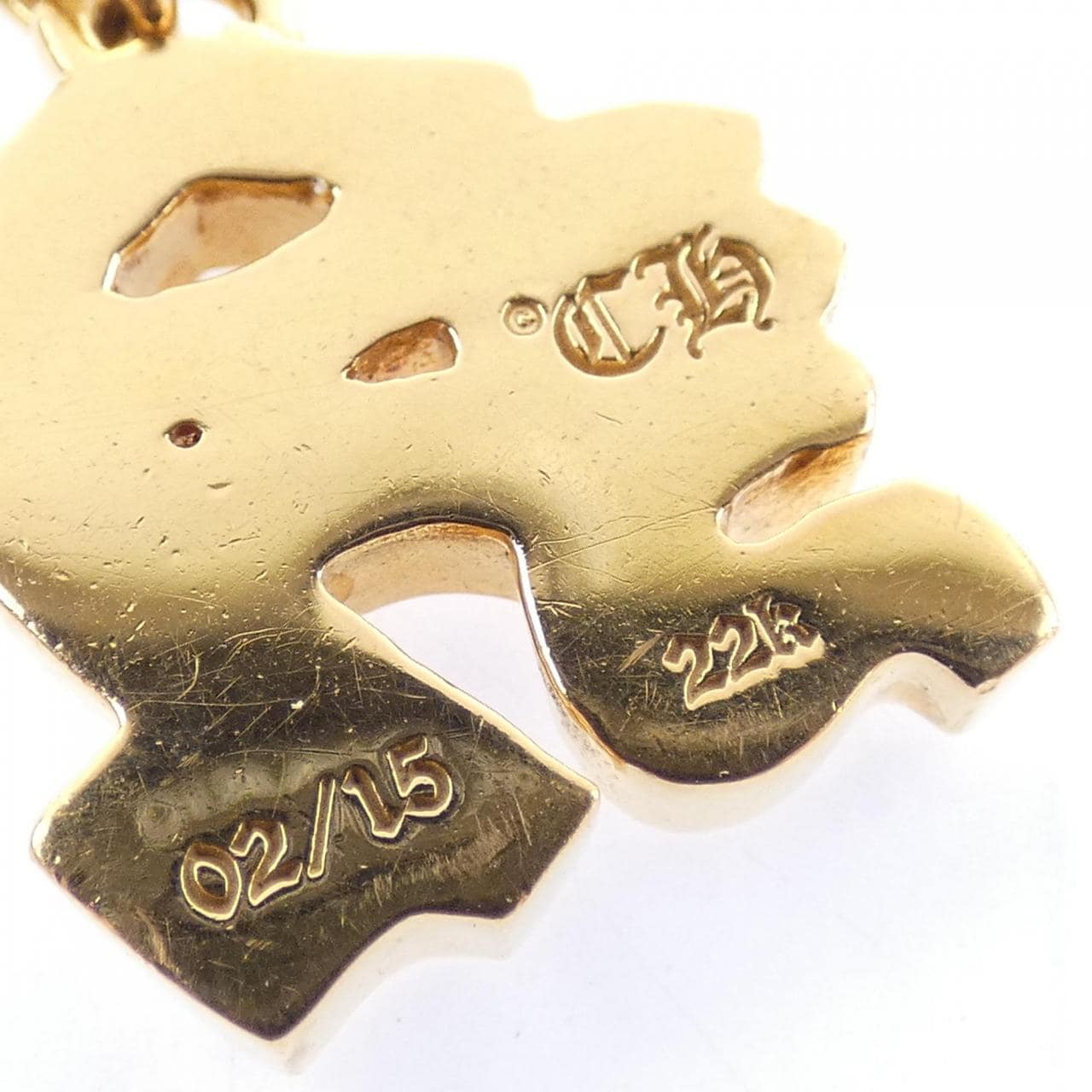 クロムハーツ CHROME HEARTS ALPHABET LETTER N 206015074GLDXXX092 ペンダント