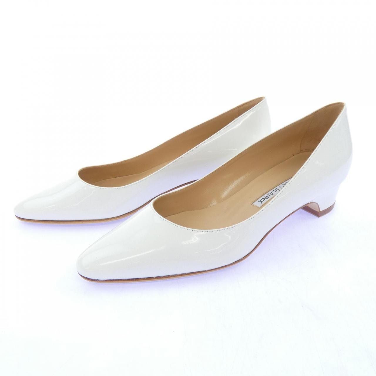 マノロブラニク MANOLO BLAHNIK 665-61WTARPAT030 パンプス