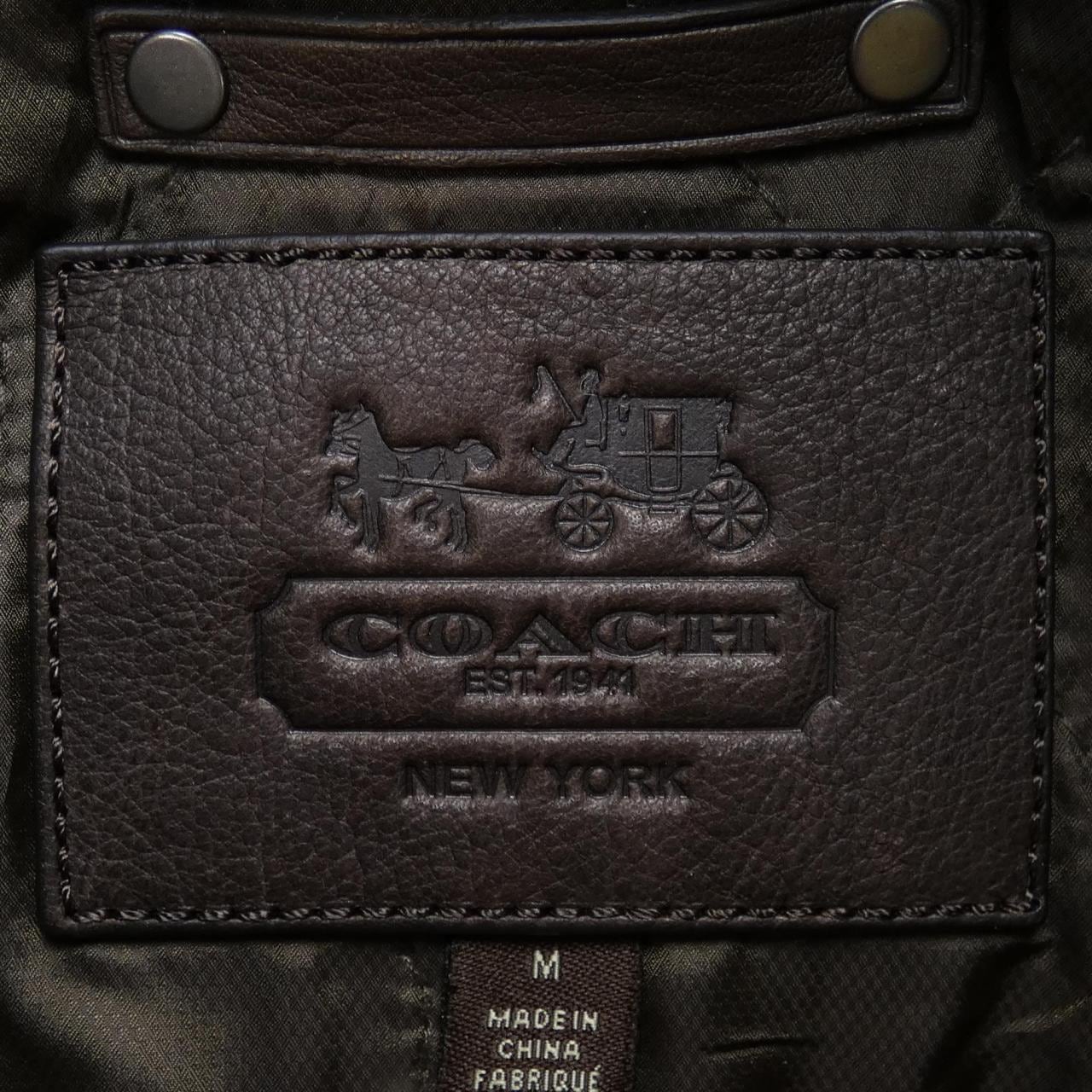 コーチ COACH レザージャケット