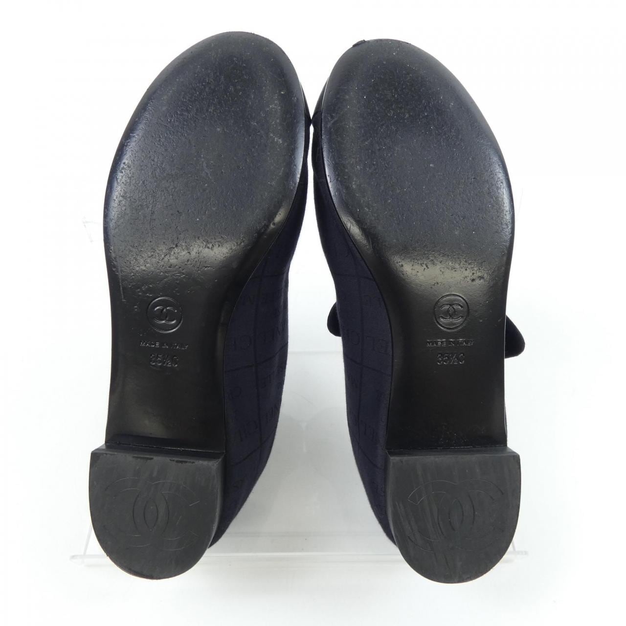 シャネル CHANEL メリージェーン G46149B19105 フラットシューズ