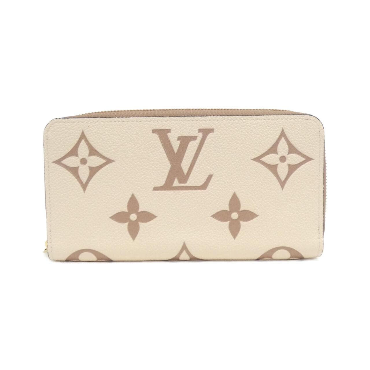 LOUIS VUITTON Bicolor Monogram Empreinte Zippy Wallet M80116 Wallet