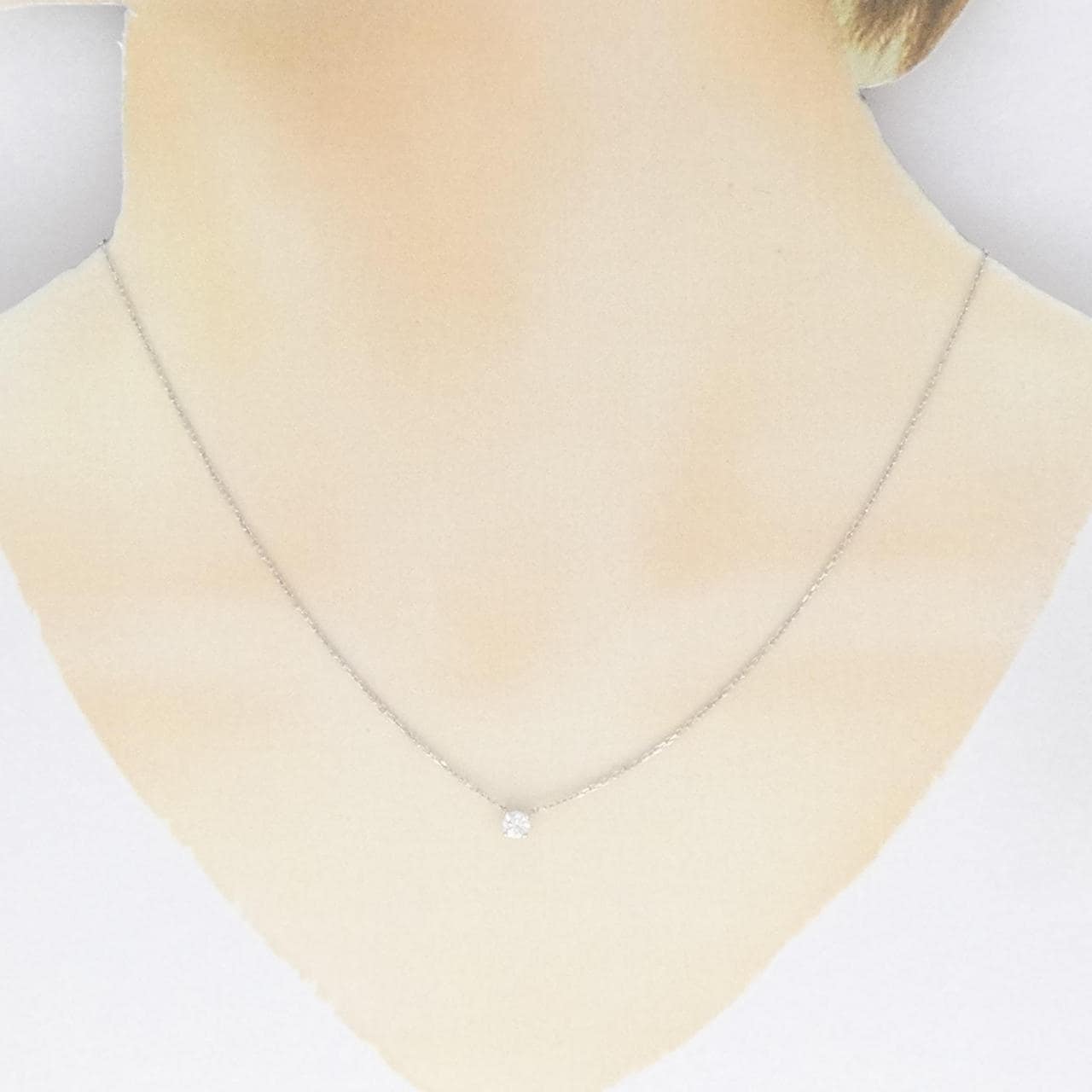 カルティエ 1985 ネックレス 0.18CT F VVS2 EXT