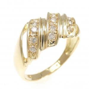K18YG ダイヤモンド リング 0.30CT