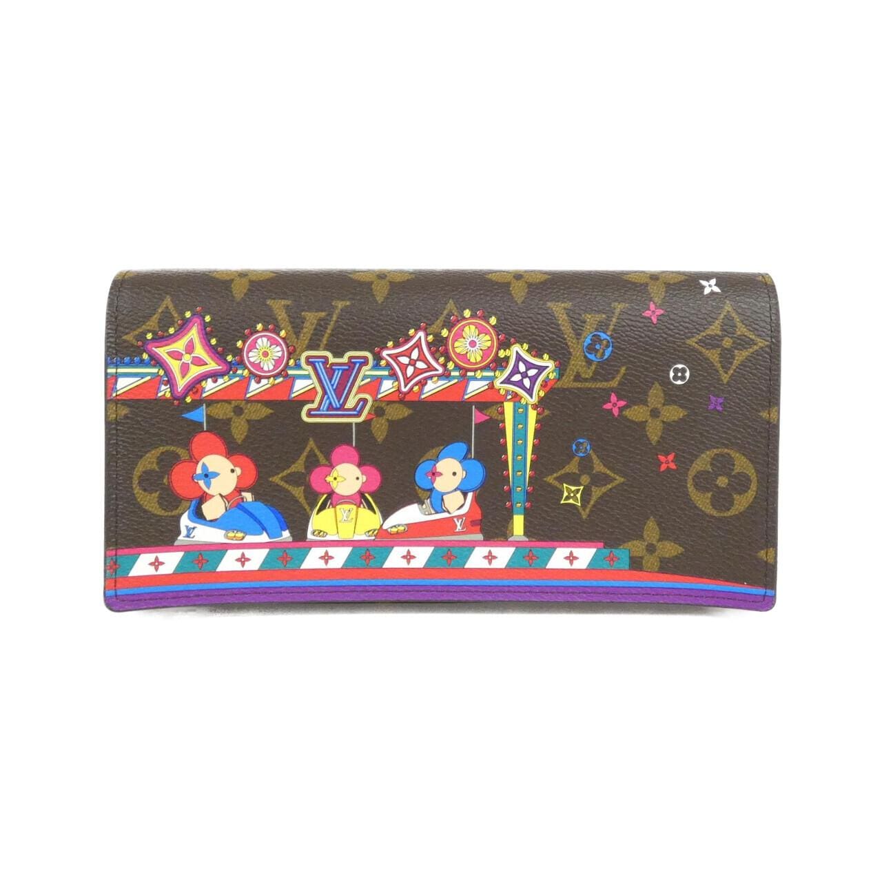 LOUIS VUITTON Monogram（假日）Portefeuille Sarah M69747 钱包